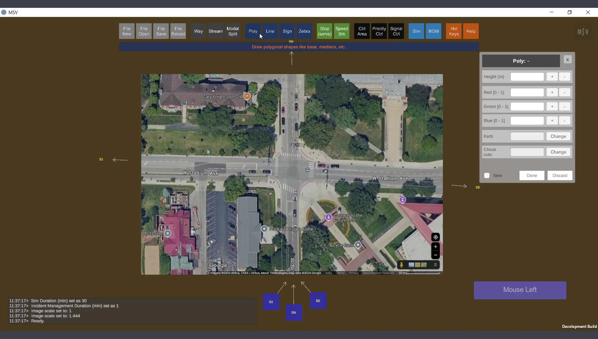 Polygon Base for Roads