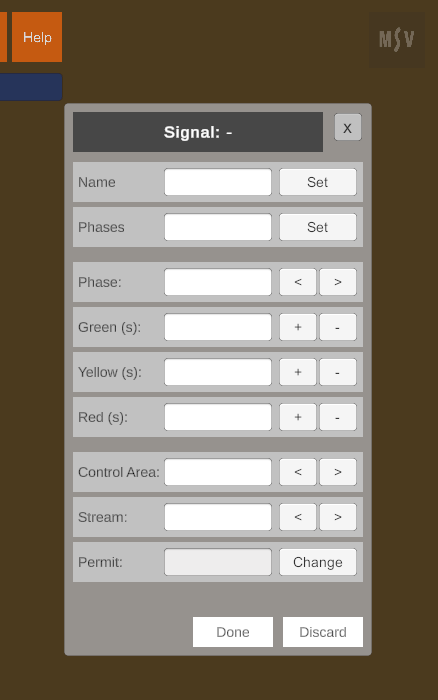 Signal Editor Interface