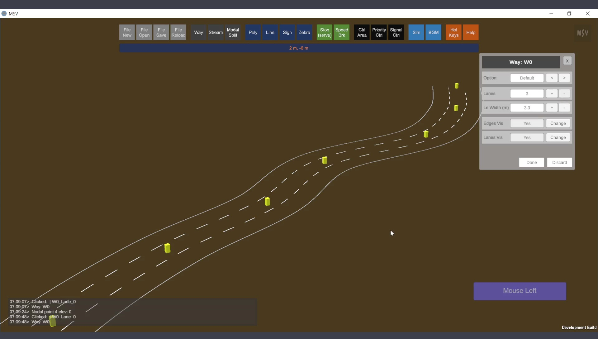 Changing Lanes and Width